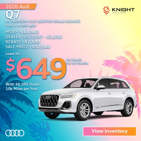 June Q7 Sale
