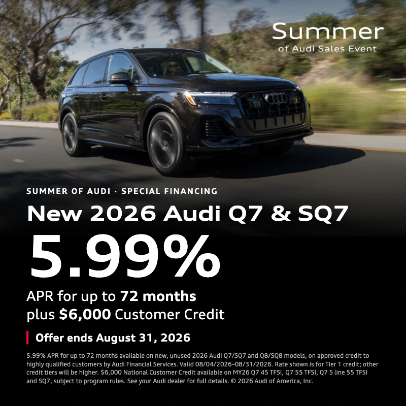 Audi Q7 and SQ7 APR offer