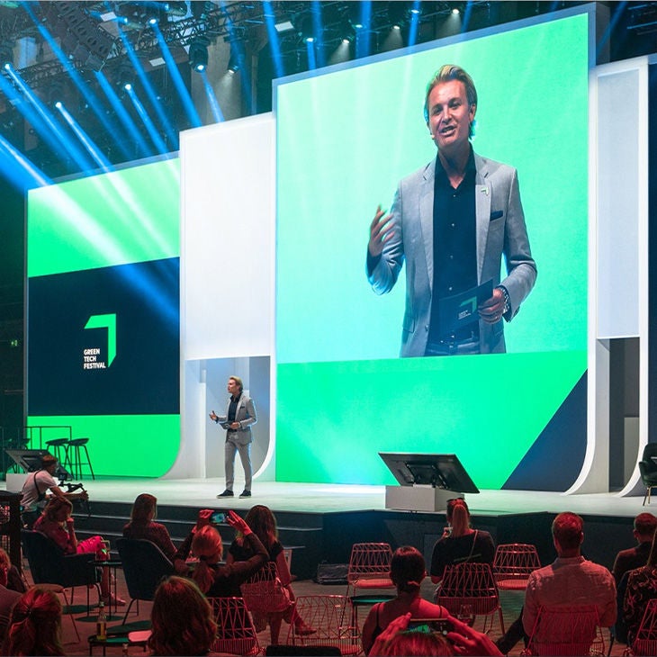 The Greentech Festival & Green Awards stage.