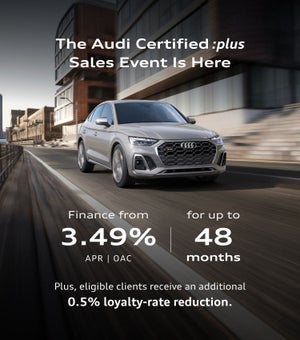 The Audi Certified Pre-Owned Audi at Audi Midtown Toronto