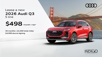 2026 Audi Q3 S line front facing