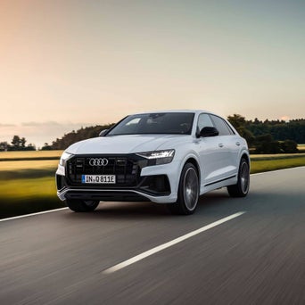 View of an Audi Q8