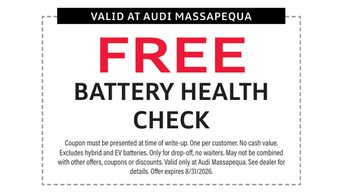 Free Battery Health Check Coupon