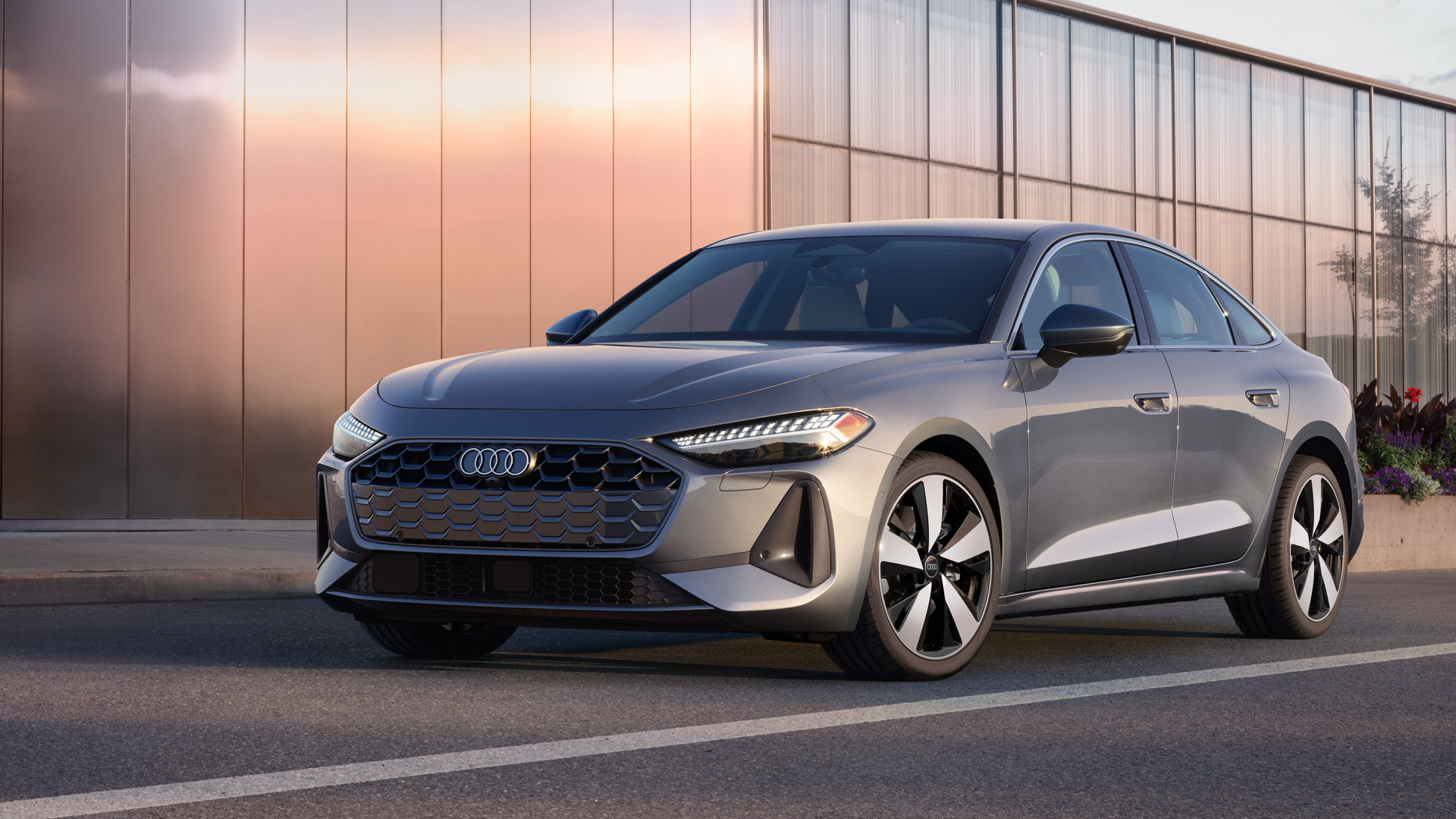 Exterior of a 2025 Audi A5