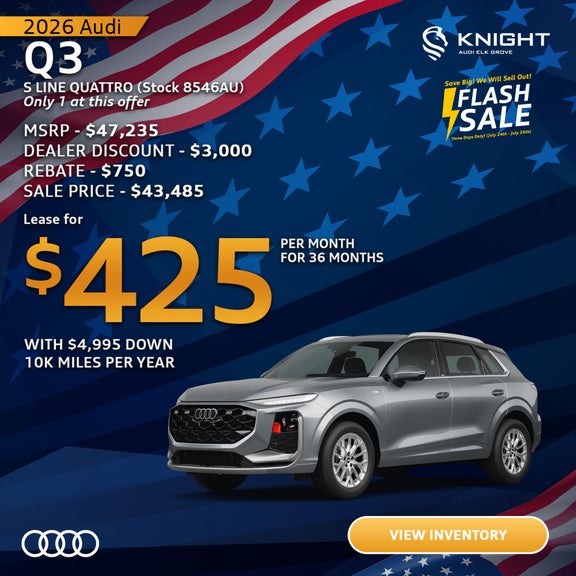 Audi Q3 June Sale