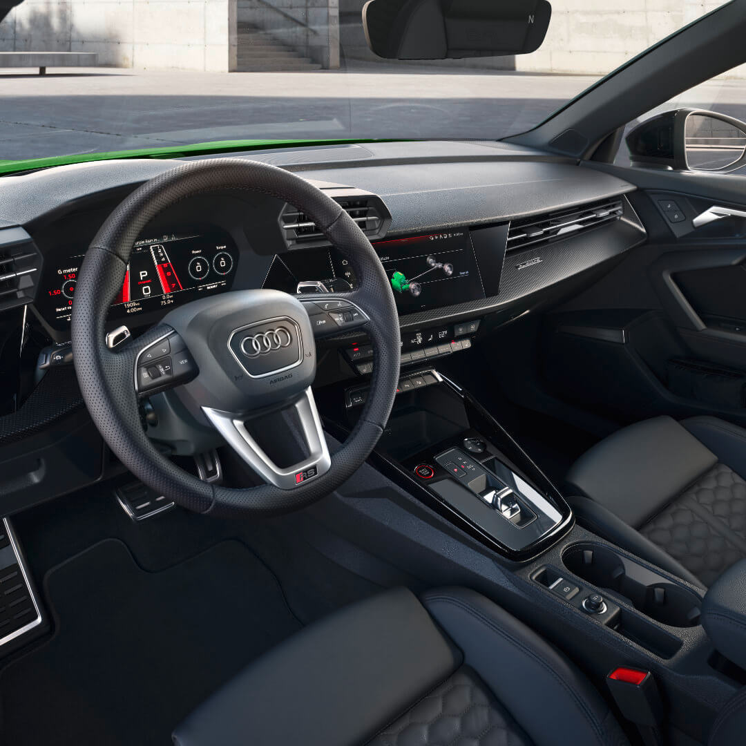2026 Audi RS 3 Interior Front Seats And Dash