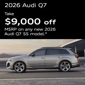 Side view of an Audi Q7