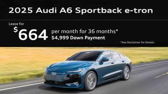 2025 Audi A6 Sportback e-tron Specials