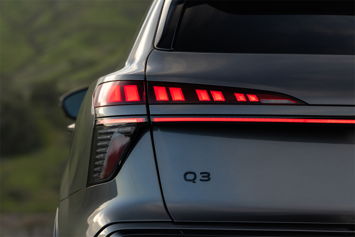behind of the 2026 Audi Q3
