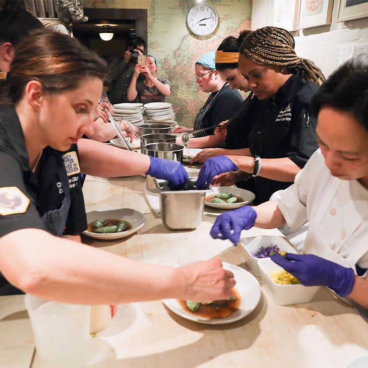 A group of culinary entrepreneurs. 