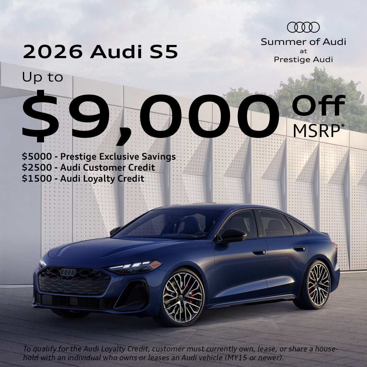 Audi S5 quattro - Discount Offer