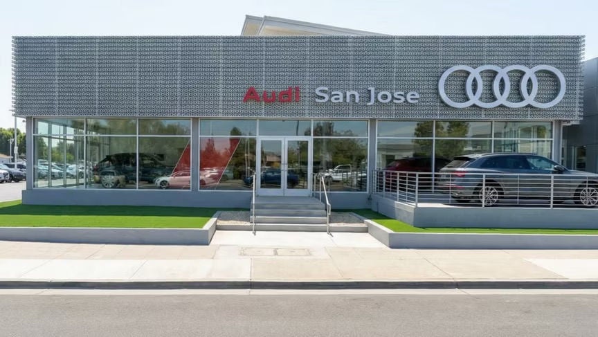 Audi San Jose dealership.