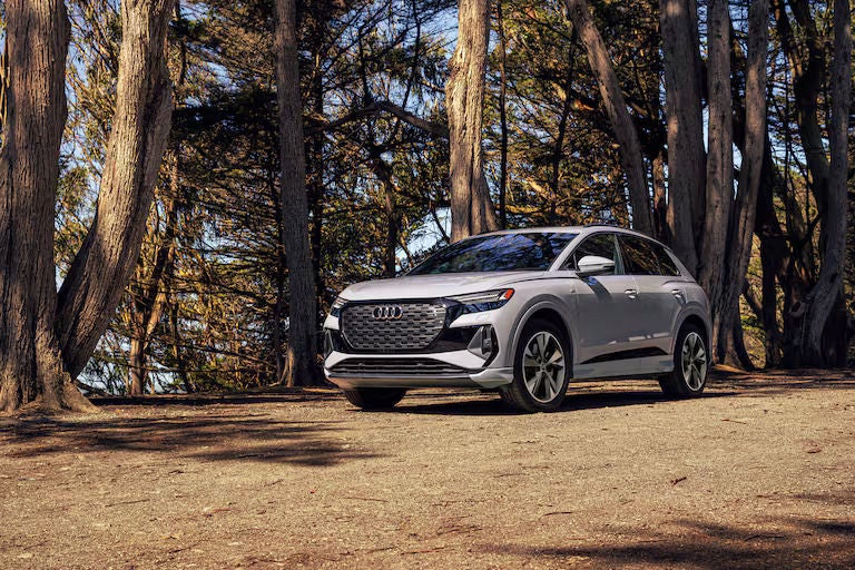 New Audi SUV side-front View