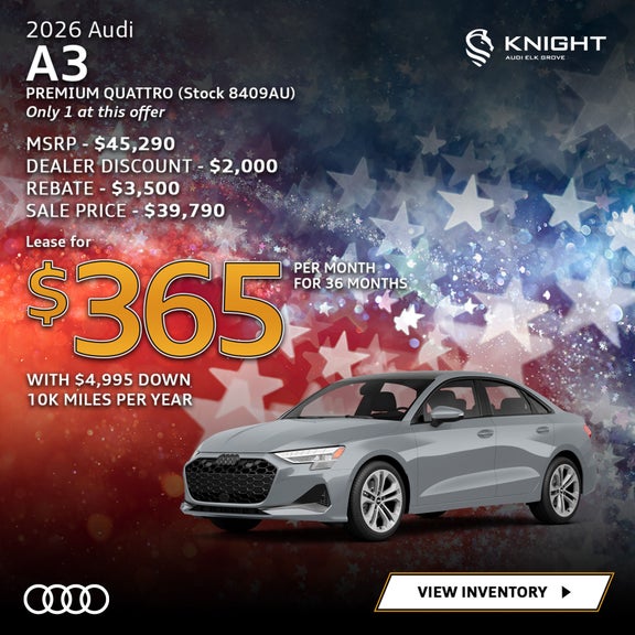 New 2026 Audi A3