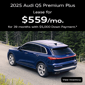 Side view of an Audi Q5