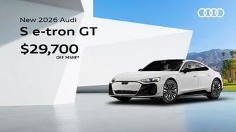 Front profile 2026 Audi S e-tron GT Parked