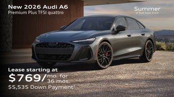 New 2026 Audi A6 Premium Plus TFSI quattro Lease starting at $769/mo. for  36 mos. $5,535 Down Payment