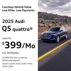 Service Loaner 2025 Audi Q5 Quattro