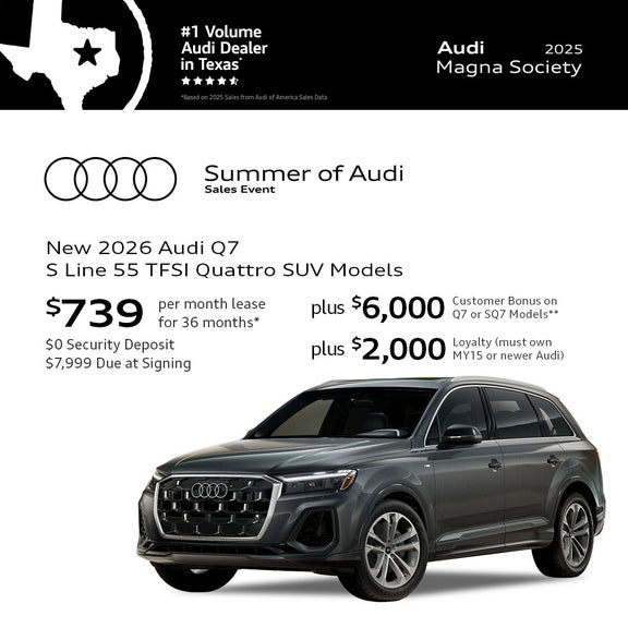 New 2026 Audi Q7