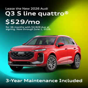 New 2026 Audi Q3 S line quattro® - $529/mo