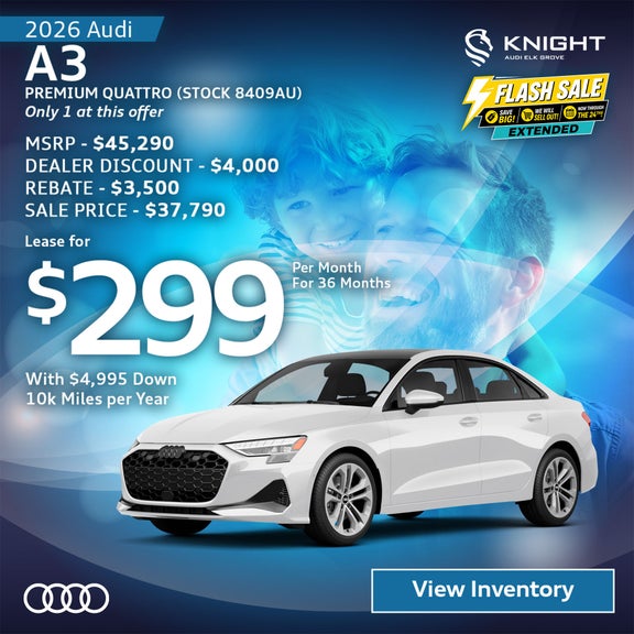 New 2026 Audi A3