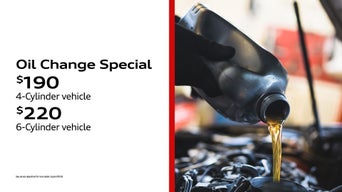 Oil change special