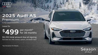 Audi A5 December Specials