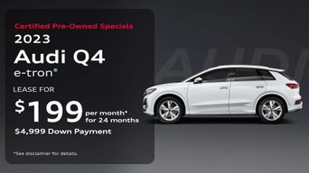 CPO Special Audi Q4 e-tron