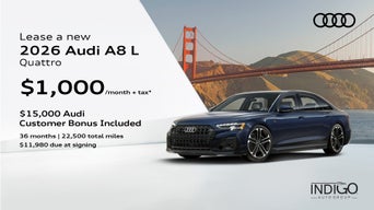 2026 Audi A8 L quattro forward facing