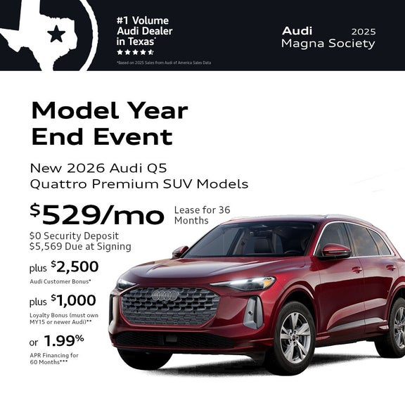 New 2026 Audi Q5 Quattro Premium SUV Models   