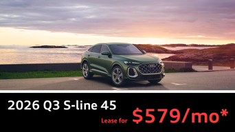 Audi Q3 March Lease Special Modern Luxury