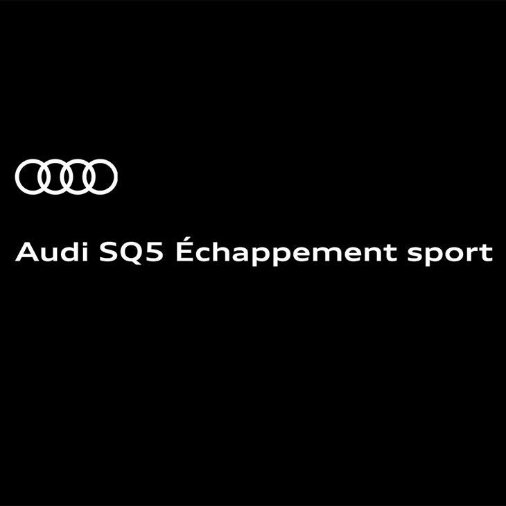 Vidéo et son du moteur du nouveau Audi SQ5 muni d’un échappement sport au démarrage, à l’accélération et à la décélération.