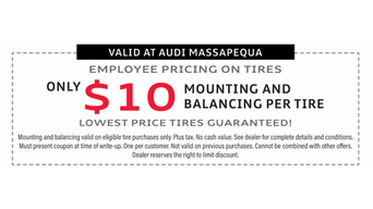$10 Per tire Mounting and Balancing