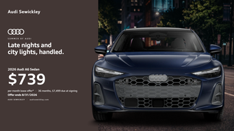 2026 Audi A6 Sedan lease special