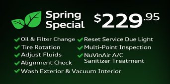 Audi Dominion Spring Specials