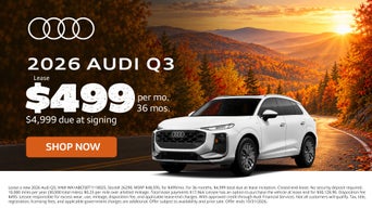 Find your Audi This Fall - 2026 Q3 Lease Offer