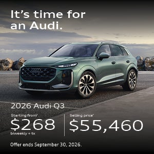 The all-new 2026 Audi Q3