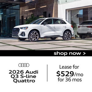 Side view of 2026 Audi Q3 S-line Quattro