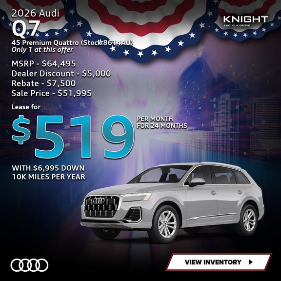 Q7 Sale