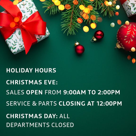 Holiday hours