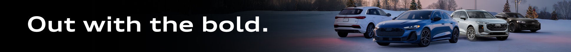 Out with the bold Sales Event at Audi Midtown Toronto