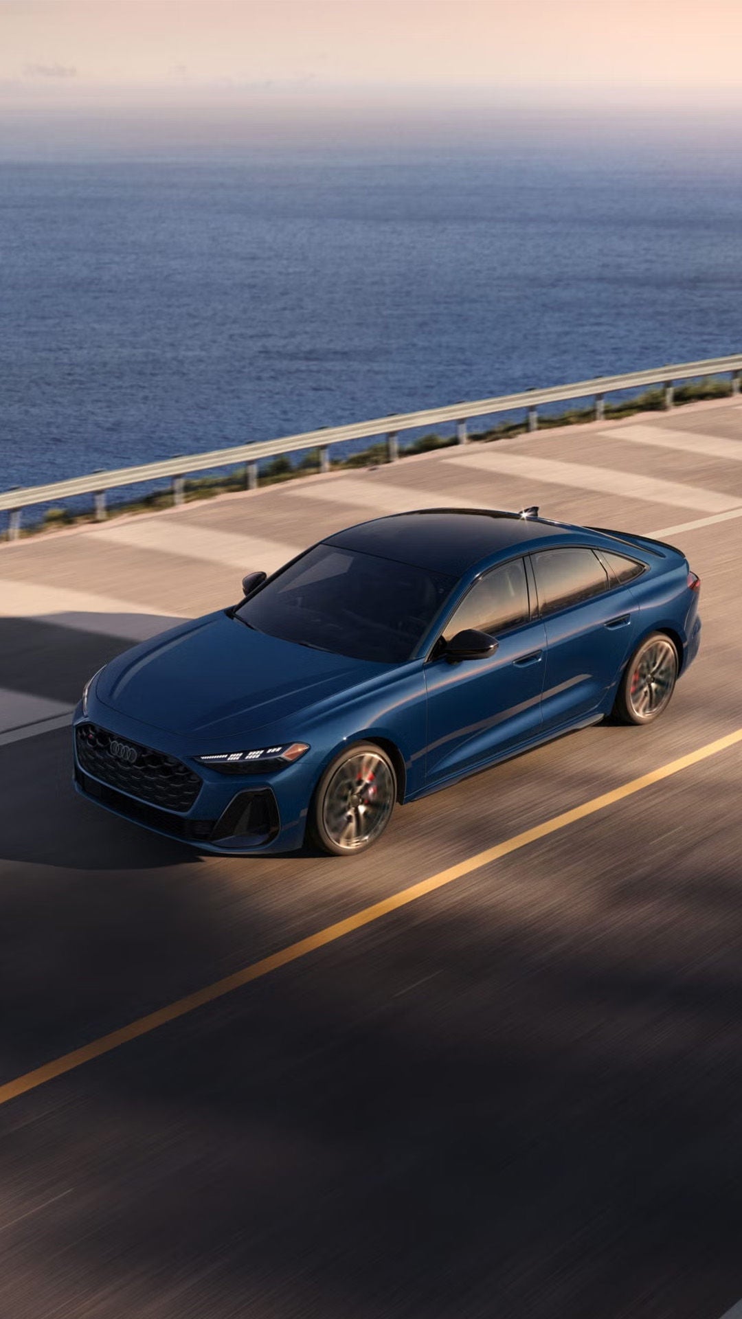 Audi Sedan in motion