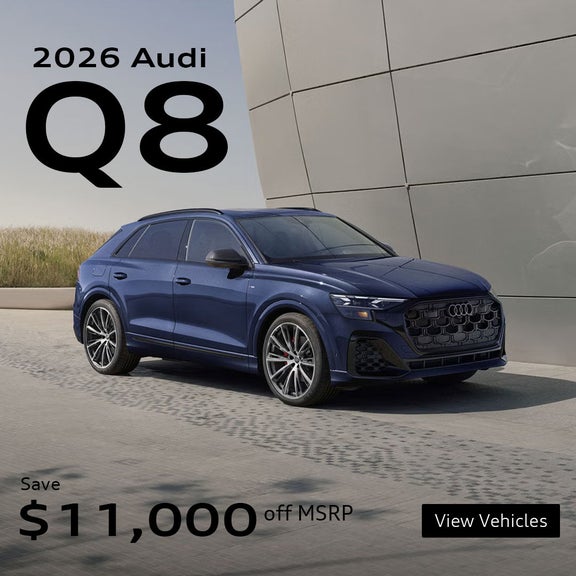 2026 Audi Q8 $11,000 OFF MSRP All in-stock units