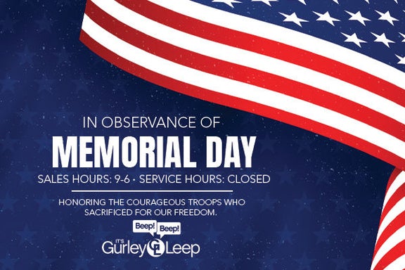 Memorial Day Hours