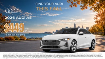 Find your Audi This Fall - 2026 A5 Lease Offer