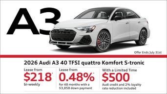 Audi A3.