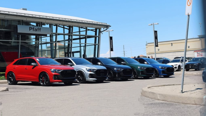 All new Q5 front profile driving 