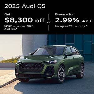 Front View of a new 2025 Audi Q5