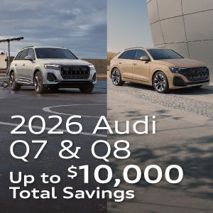 2026 Audi Savings 