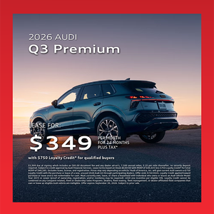 2026 Audi Q3 offer